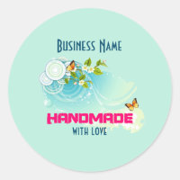 Butterflies and Flower Blossoms Handmade Business