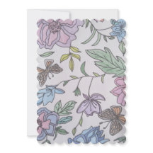 Butterflies and Flowers 