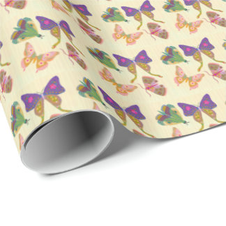 Butterflies and Moths Wrapping Paper