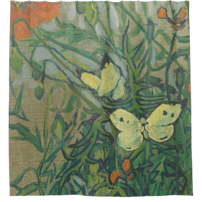 Butterflies And Poppies By Vincent Van Gogh (Front)