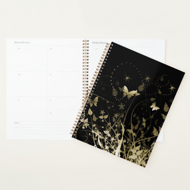 Butterflies and Swirls Planner (Display)