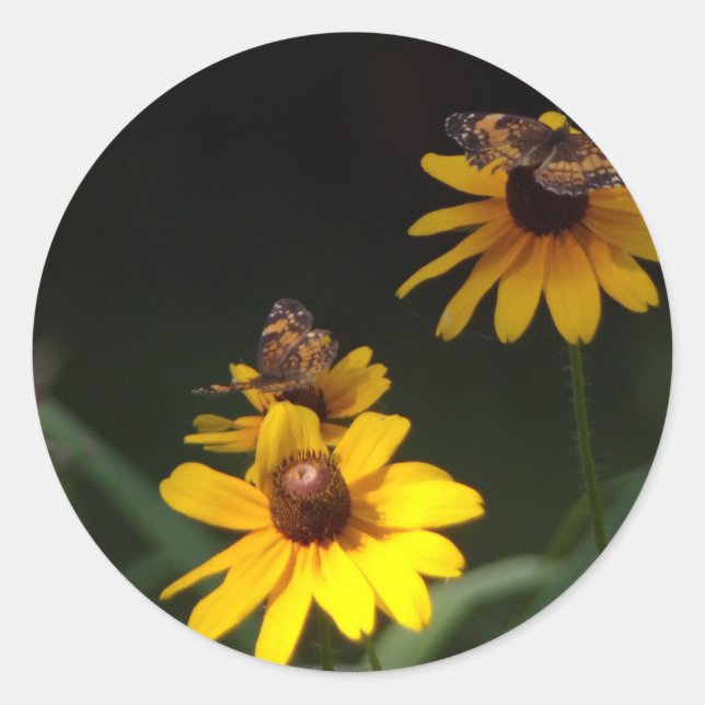 Butterflies and Wildflowers Stickers (Front)