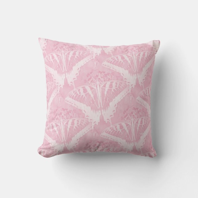 Butterflies are free forever..... throw pillow (Front)