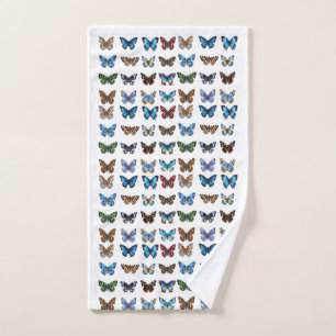 Butterflies Bath Towel Set
