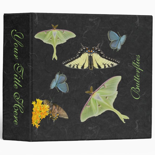 Butterflies Binder (Front/Spine)