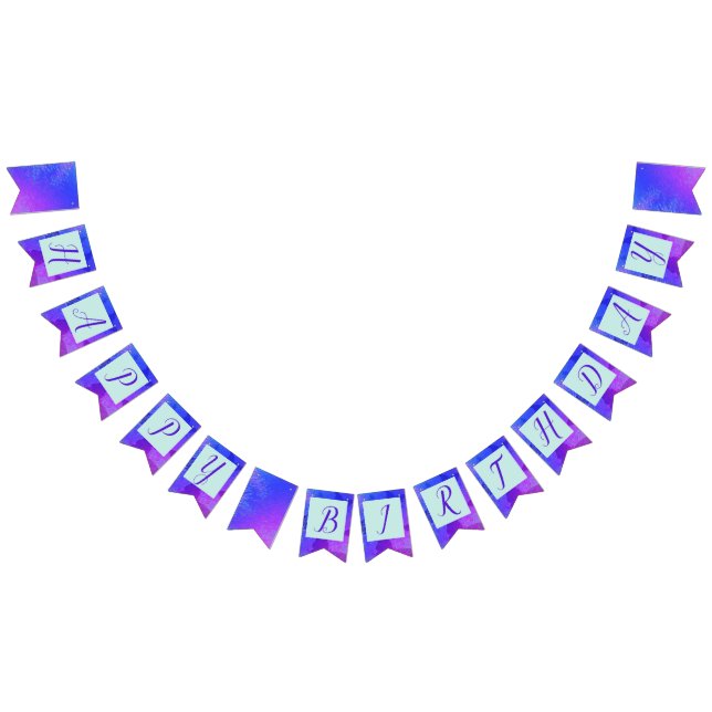 Butterflies Birthday Party Bunting Flags (All)