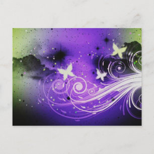 Butterflies Blossom Destiny Zazzle Postcard