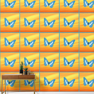 Butterflies Blue Wallpaper