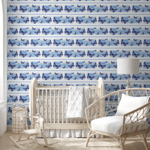 Butterflies Blue Wallpaper