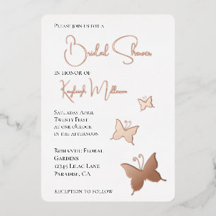 Butterflies Bridal Shower