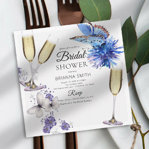 Butterflies Bridal Shower Invitation