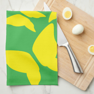 Butterflies Bright Bold Eclectic Kitchen Towel