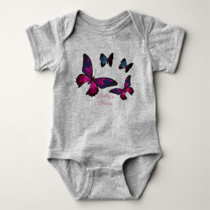 Butterflies, Butterfly Princess Baby Bodysuit