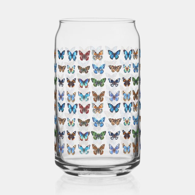 Butterflies Can Glass (Front)