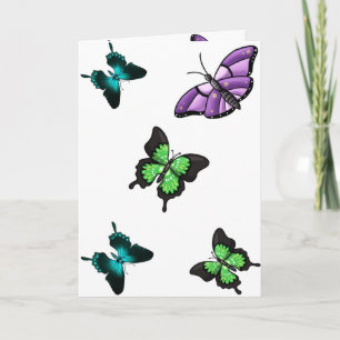 Butterflies Card