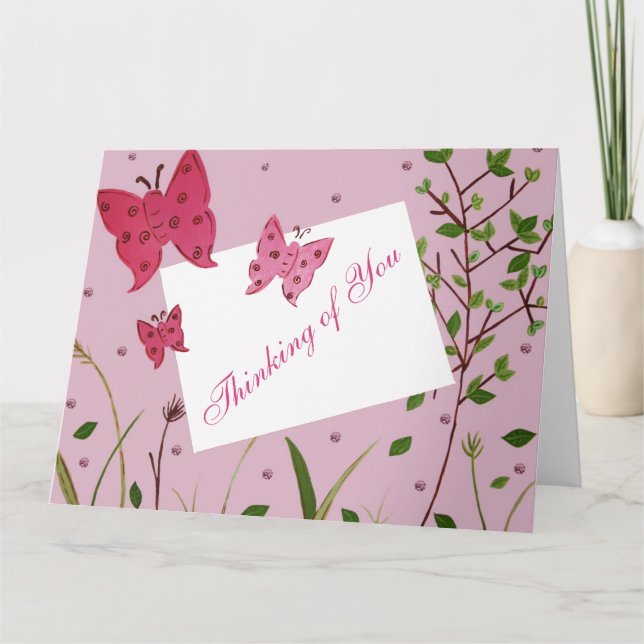 Butterflies Card (Front)