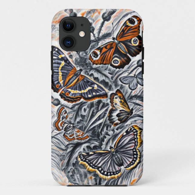 Butterflies Case-Mate iPhone Case (Back)