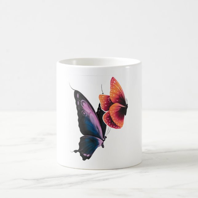 butterflies coffee mug (Center)