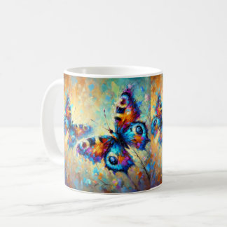 Butterflies coffee mug