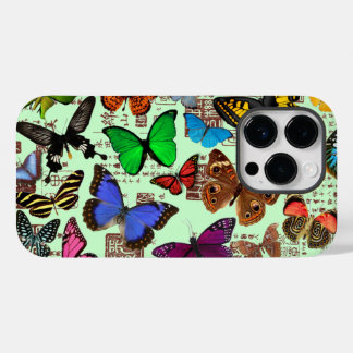 Butterflies Collage Case-Mate iPhone 14 Pro Case