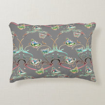 butterflies decoration gray