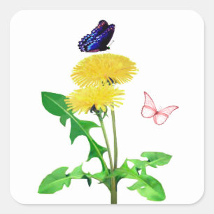 Butterflies Envelope Seals Stickers