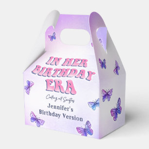 Butterflies Eras Birthday Party Favour Box