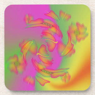 Butterflies & Flowers Coaster