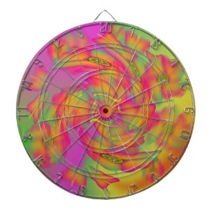 Butterflies & Flowers Dartboard