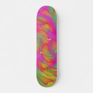 Butterflies & Flowers Skateboard Deck
