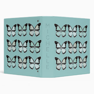 Butterflies Flutter By Back to School Office Binder