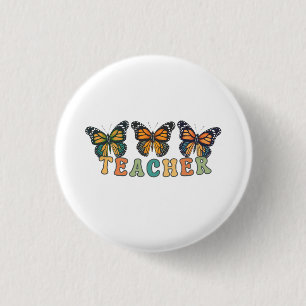 Butterflies Fly High 1 Inch Round Button