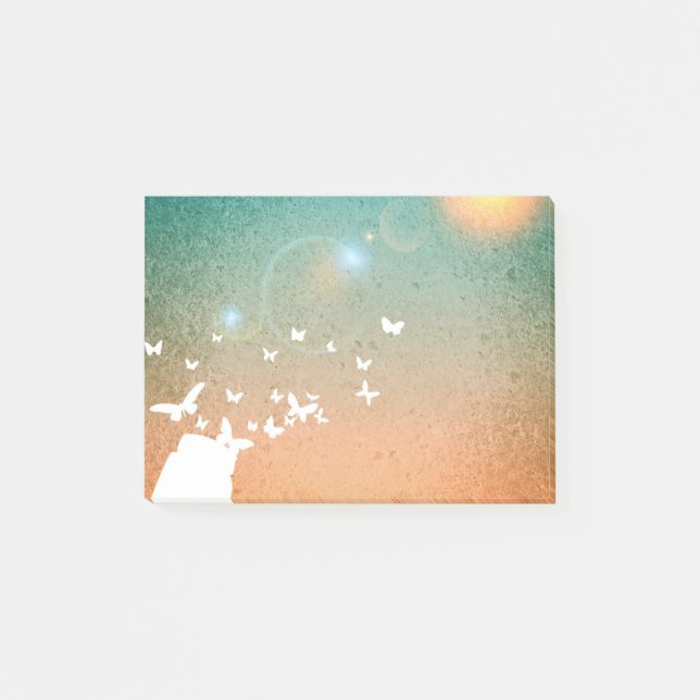 Butterflies Flying Toward the Sun Post-it Notes (Front)