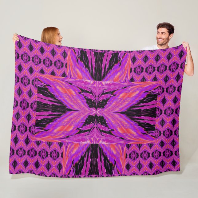 Butterflies For Anastacia 19 Fleece Blanket (In Situ)
