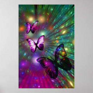 Butterflies Forever Poster