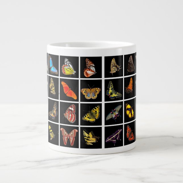 Butterflies from around the World Large Coffee Mug (Front)