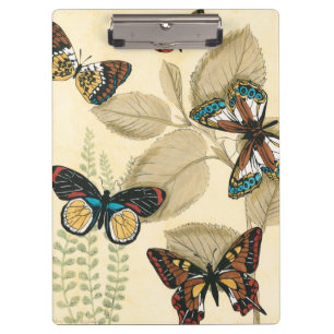 Butterflies Gliding Over Leaves Clipboard