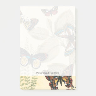 Butterflies Gliding Over Leaves Post-it Notes
