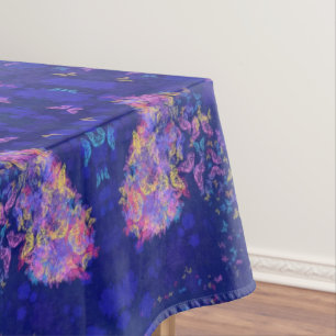 Butterflies Hearts Tablecloth