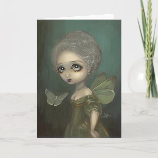 "Butterflies in Gloom" Greeting Card (Front)