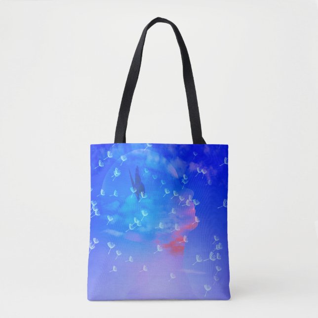 Butterflies in my Head Tote Bag (Front)