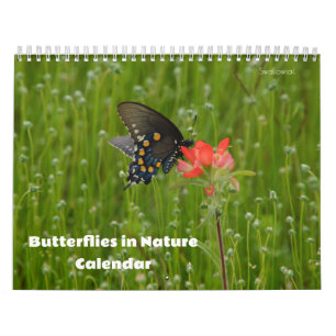 Butterflies in Nature Calendar