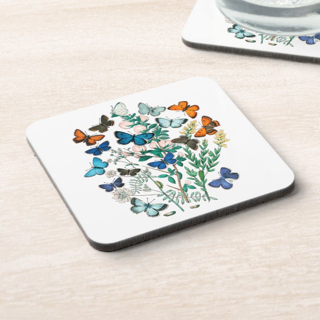 BUTTERFLIES IN NATURE COASTER (Left Side)