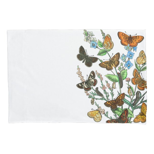 BUTTERFLIES IN NATURE PILLOWCASE (Front)