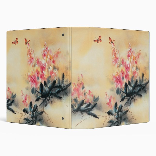 Butterflies in Spring Binder (Background)