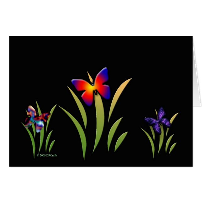 Butterflies in the grass (Front Horizontal)