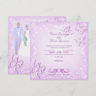 Butterflies Invitation