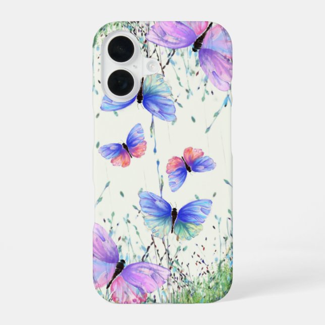 Butterflies iPhone Case (Back)