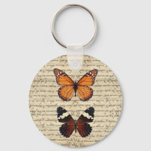 butterflies keychain