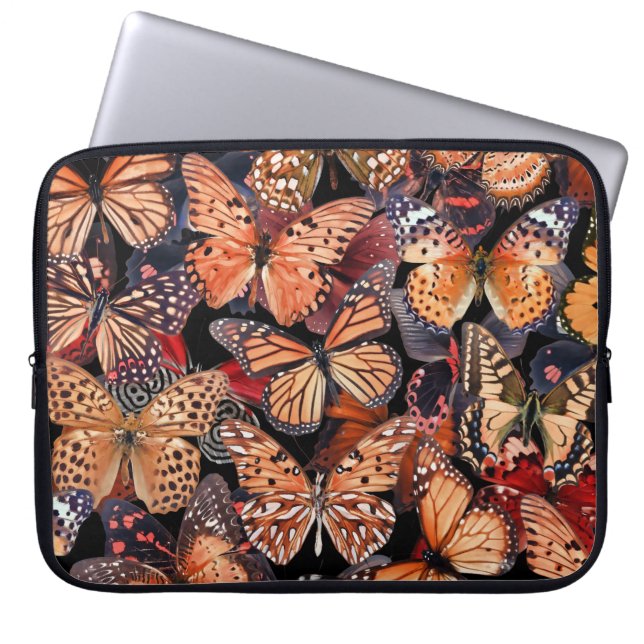 Butterflies Laptop Sleeve (Front)